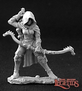Dark Heaven Legends: Callie, Female Rogue with Bow