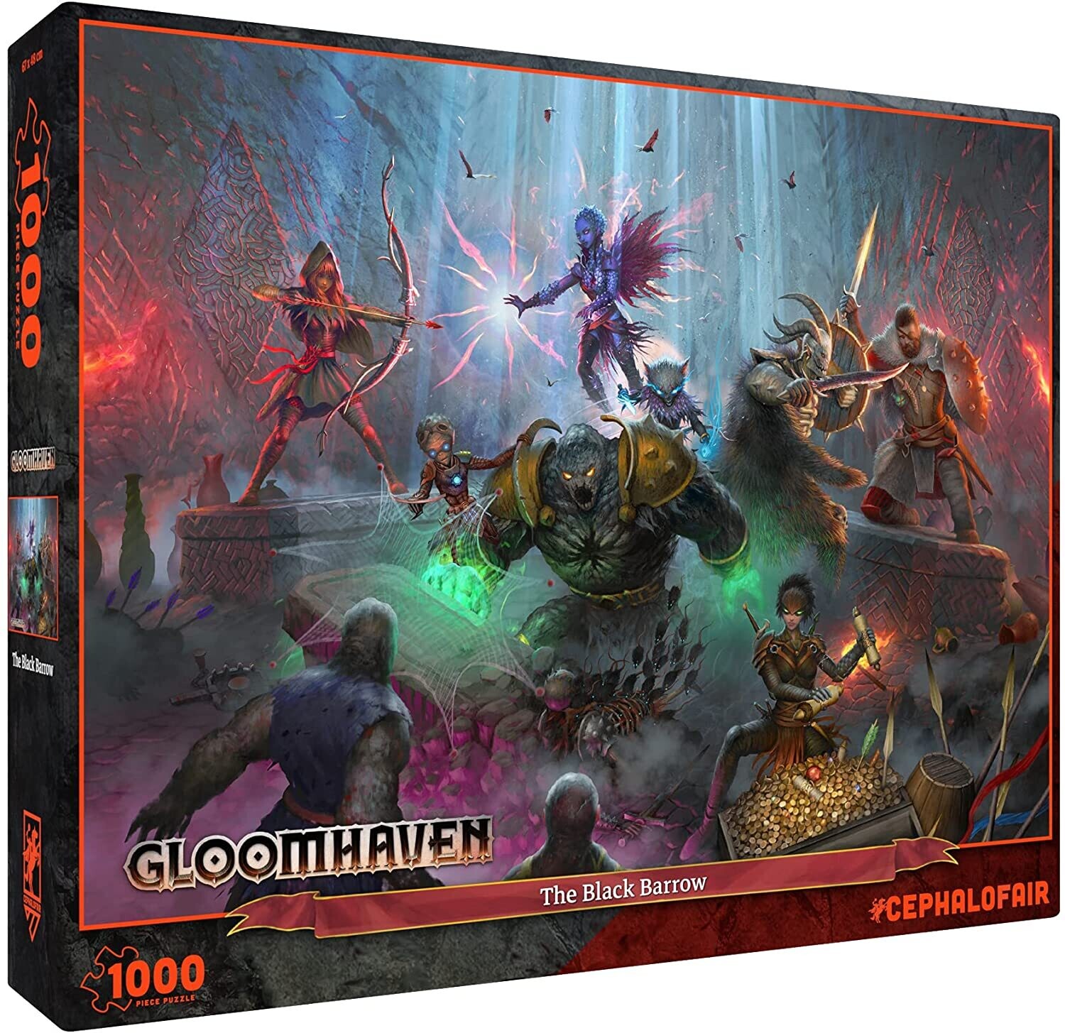Gloomhaven: The Black Barrow 1000 Piece Jigsaw Puzzle