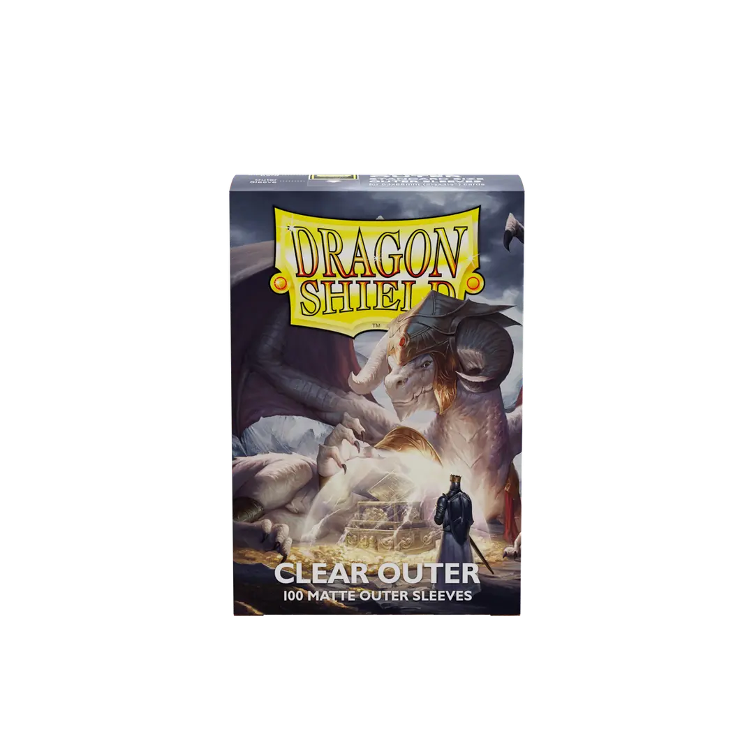 Dragon Shield Matte Outer Card Sleeves 100ct Clear