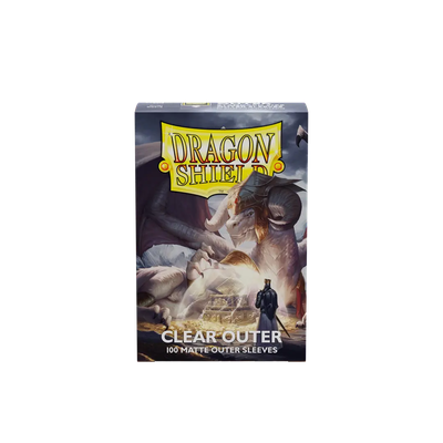 Dragon Shield Matte Outer Card Sleeves 100ct Clear