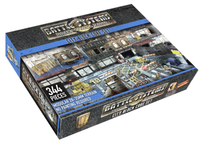 Battle Systems Terrain: Urban Apocalypse - City Block Core Set