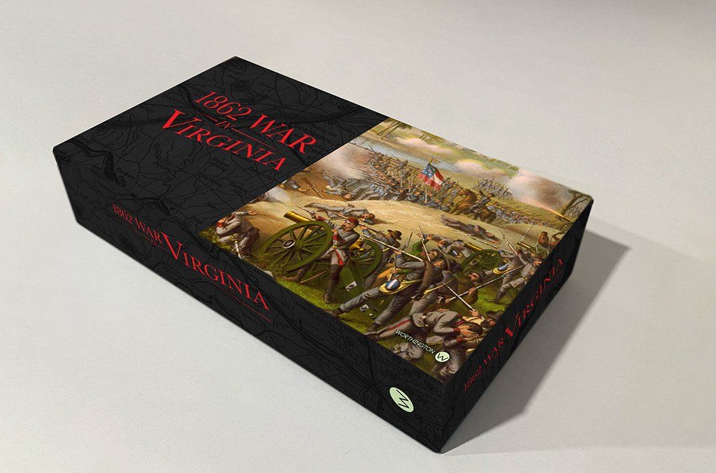 1862 War In Virginia: Solitaire Travel Game