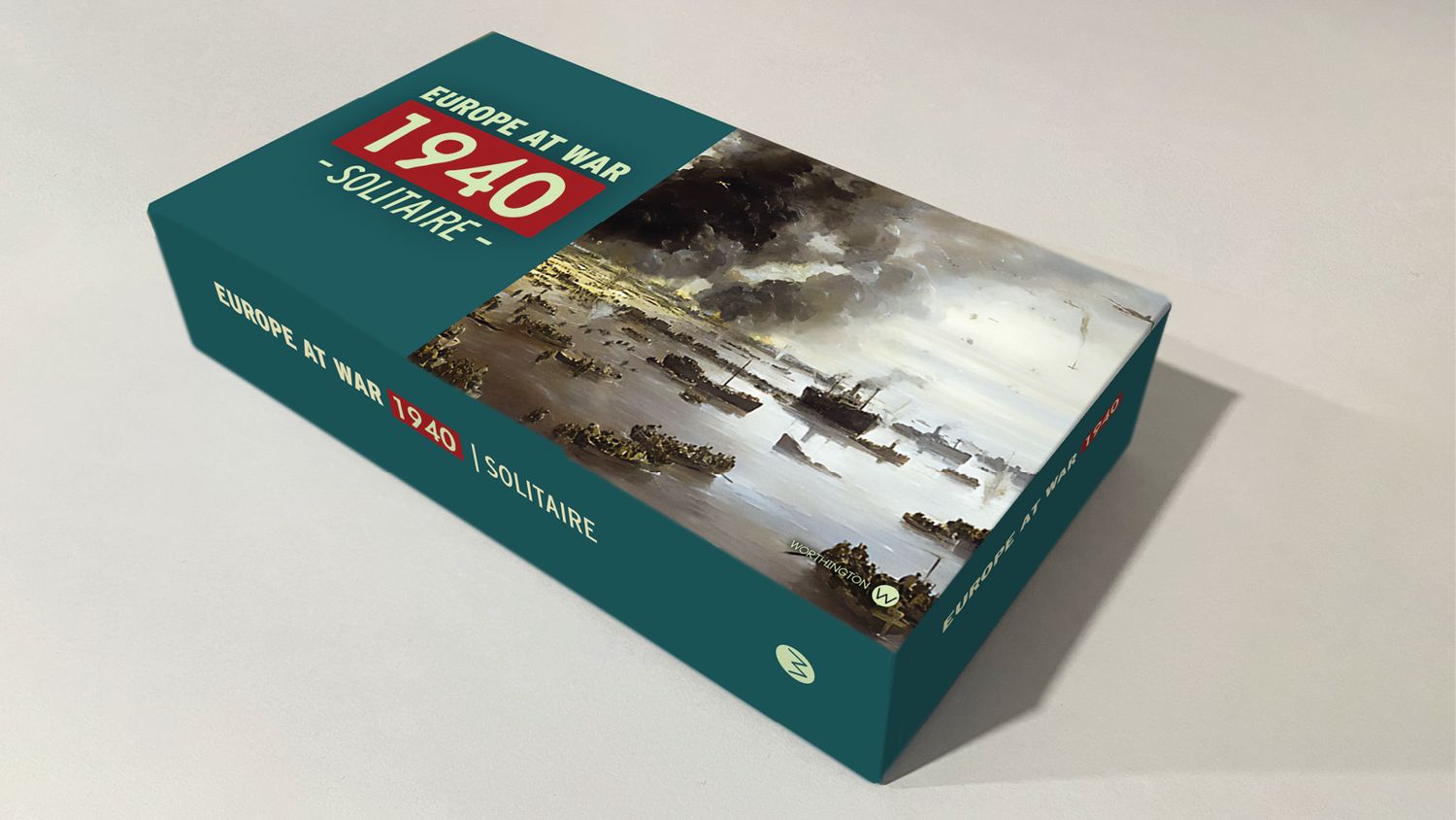 Europe at War 1940: Solitaire Travel Game