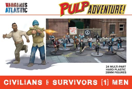 Pulp Adventure: Civilians &amp; Survivors (1): Men