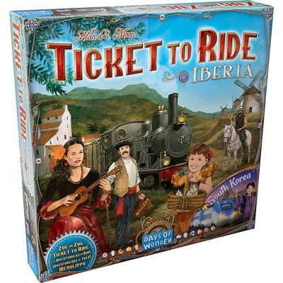 Ticket to Ride Map Collection Volume 8: Iberia &amp; South Korea