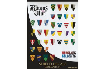 The Barons' War: Shield Decals (03) - Serjeants 01
