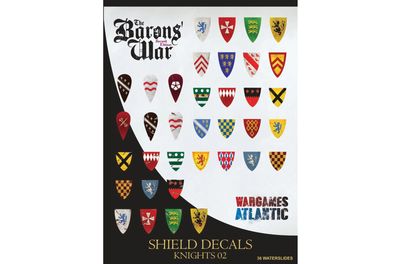 The Barons' War: Shield Decals (02) - Knights 02