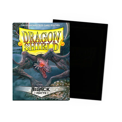 Dragon Shield Matte Card Sleeves 100ct Black