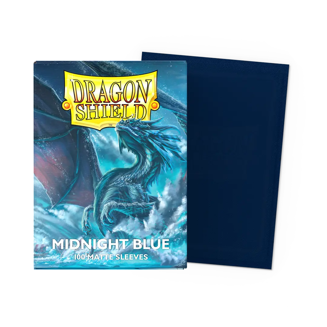 Dragon Shield Matte Card Sleeves 100ct Midnight Blue