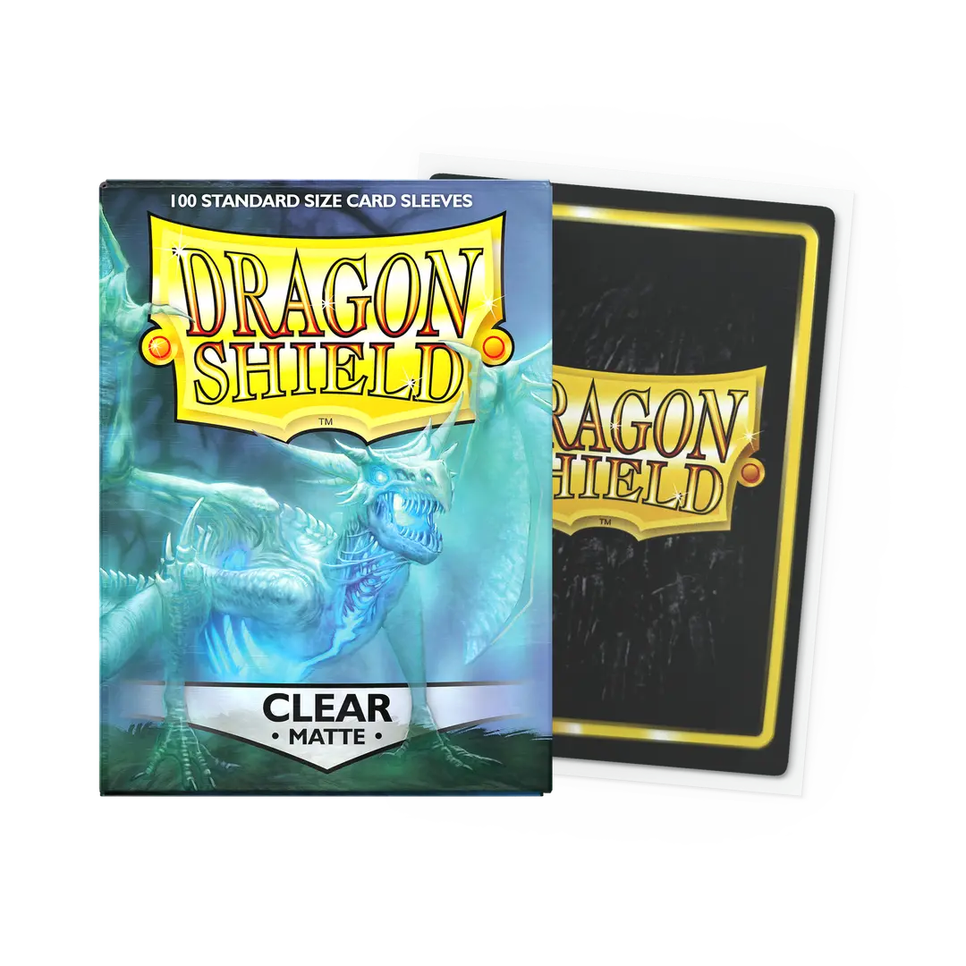 Dragon Shield Matte Card Sleeves 100ct Clear