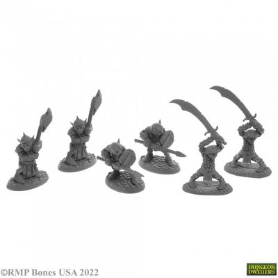 Bones USA Dungeon Dwellers: Goblin Warriors (6)