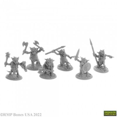Bones USA Dungeon Dwellers: Ratpelt Kobold Mooks (6)