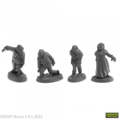 Bones USA Dungeon Dwellers: Zombies (4)