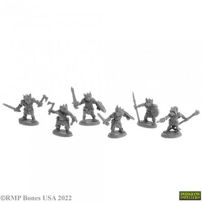 Bones USA Dungeon Dwellers: Nightclaw Kobolds (6)