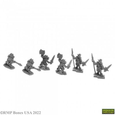 Bones USA Dungeon Dwellers: Bloodscale Kobolds (6)