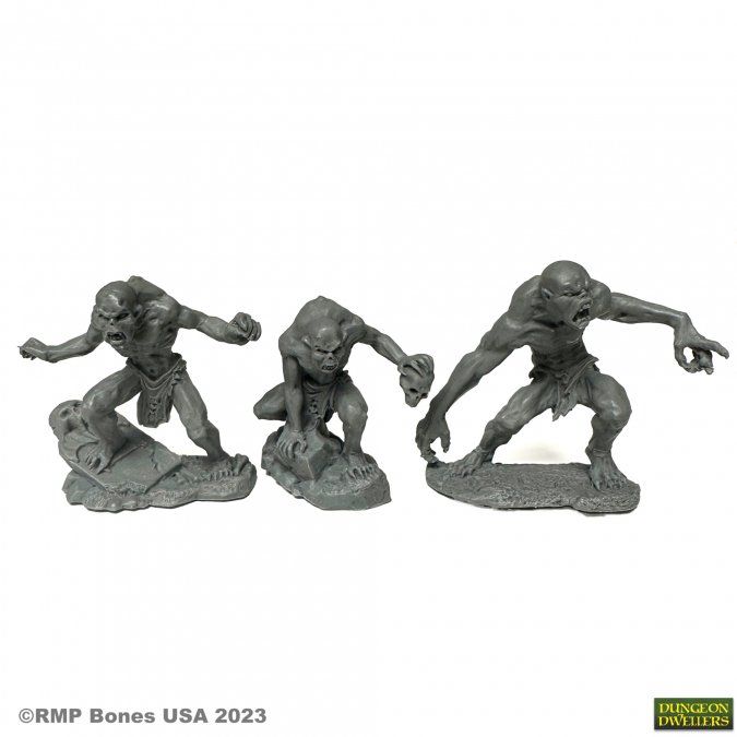 Bones USA Dungeon Dwellers: Ghouls (2) and Ghast