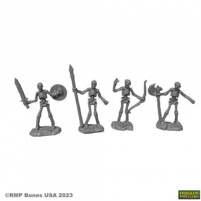 Bones USA Dungeon Dwellers: Skeleton Warriors (4)