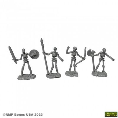 Bones USA Dungeon Dwellers: Skeleton Warriors (4)