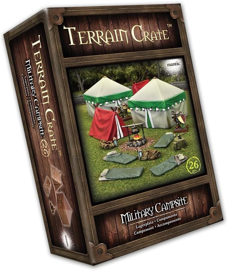 Terrain Crate: Military Campsite