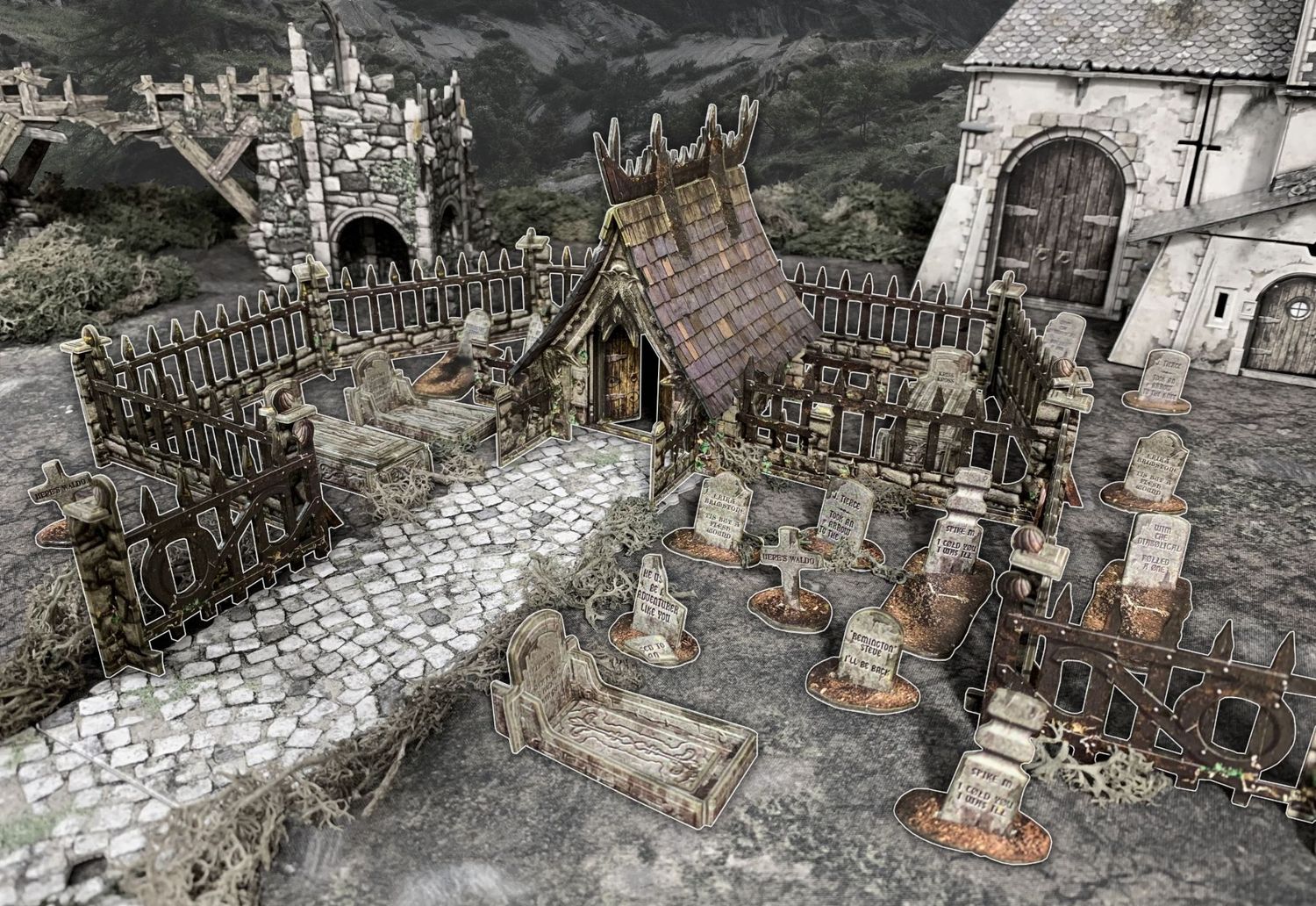 Battle Systems Terrain: Fantasy - Graveyard