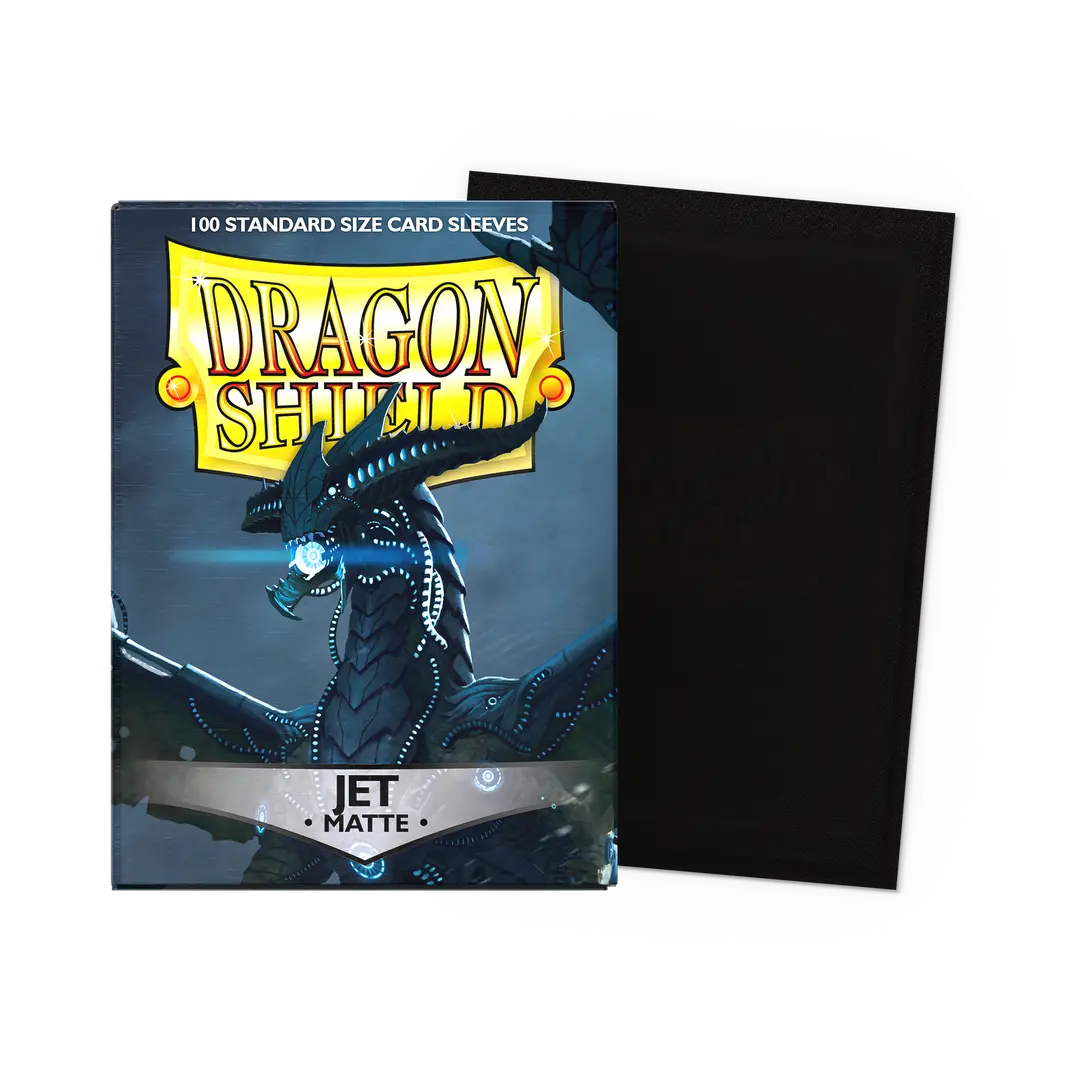 Dragon Shield Matte Sparkles Card Sleeves 100ct Jet