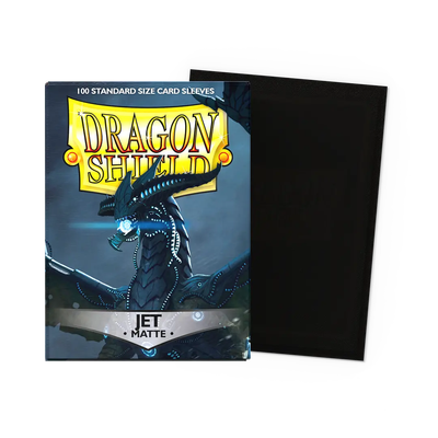 Dragon Shield Matte Sparkles Card Sleeves 100ct Jet