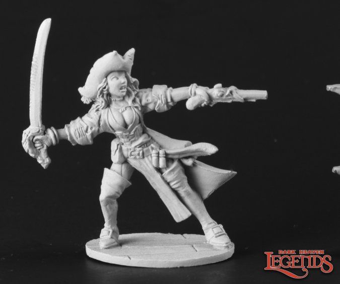 Dark Heaven Legends: Elizabeth, Female Pirate Captain