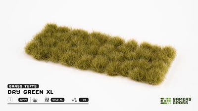 Dry Green Tufts XL (12mm)