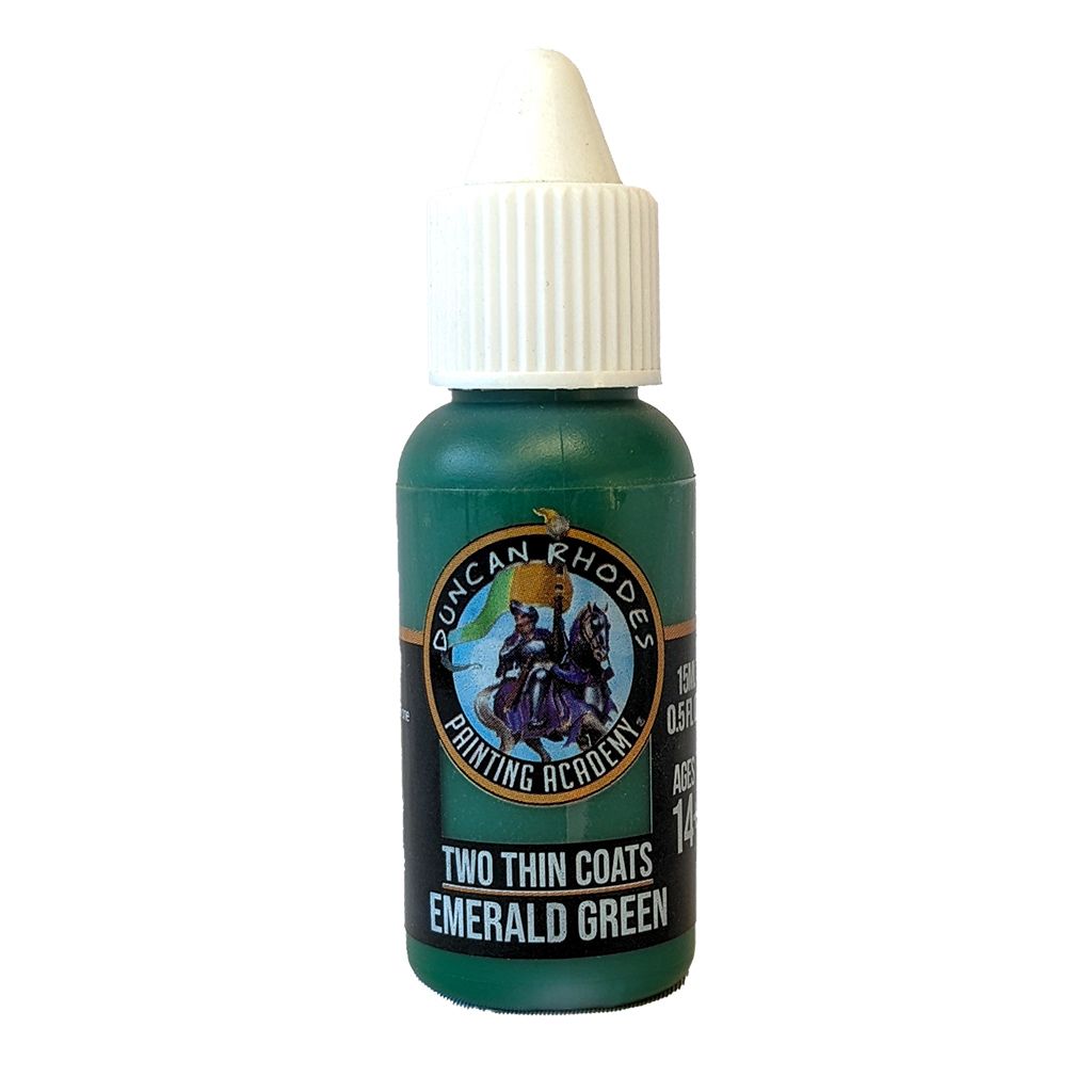 Two Thin Coats Emerald Green