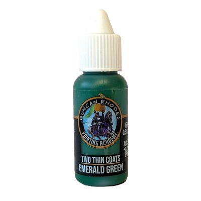Two Thin Coats Emerald Green