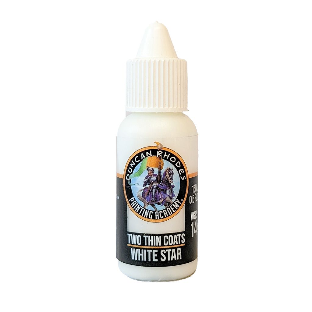 Two Thin Coats White Star