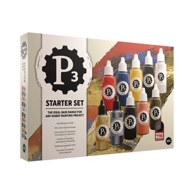 P3 Paints Starter Set (10 Paints)