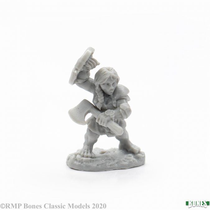 Bones: Dannin Deepaxe, Female Dwarf