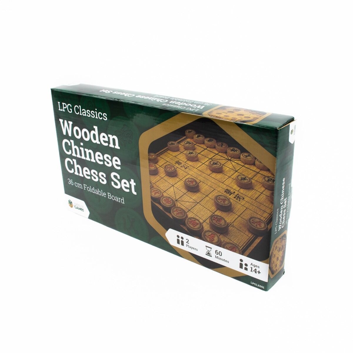 Wooden Xiangqi / Chinese Chess Set - 36 cm Foldable Board