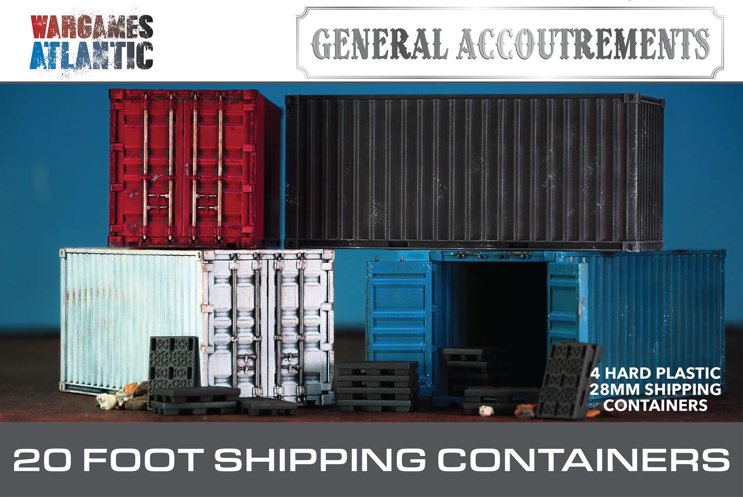General Accoutrements: 20 Foot Shipping Containers