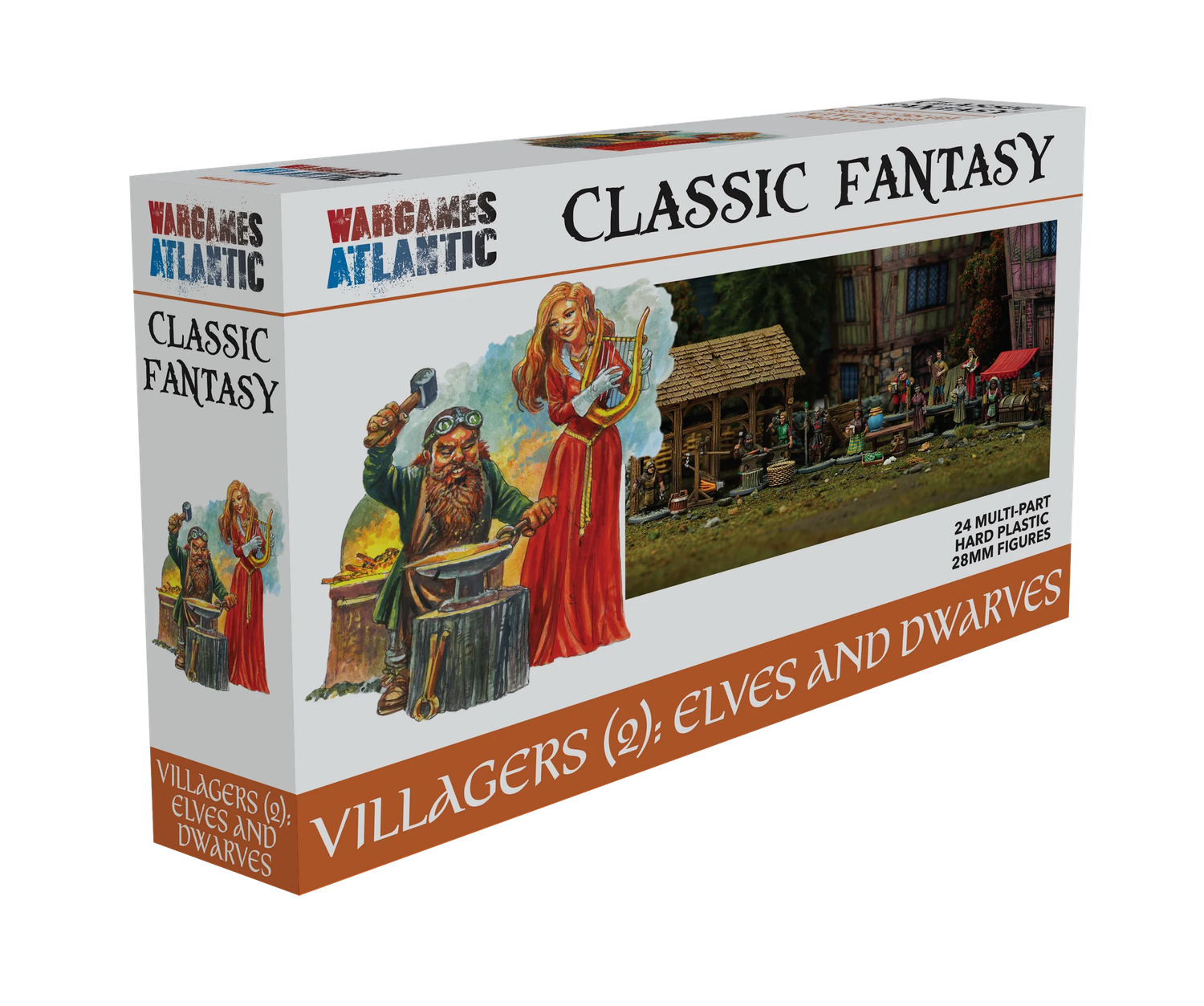 Classic Fantasy: Villagers (2): Elves &amp; Dwarves