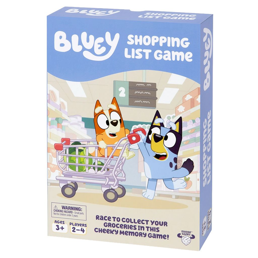 Bluey - Shopping List Game