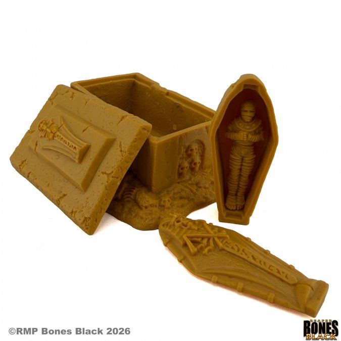 Bones Black: Tombs of Hakir: Sarcophagus and Mummy
