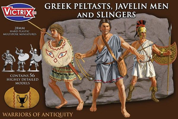Ancient Greeks: Greek Peltasts, Javelin Men and Slingers
