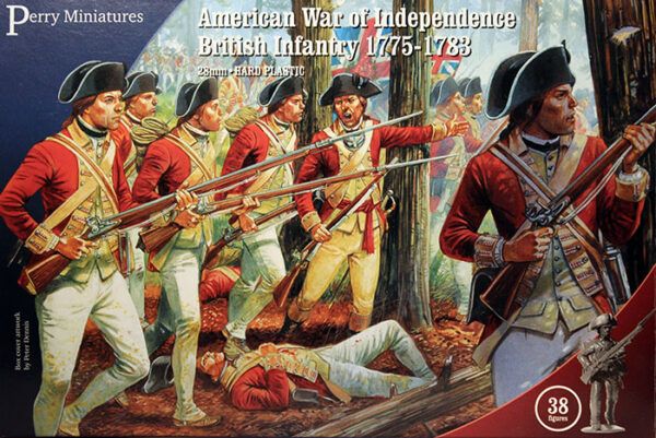American War of Independence British Infantry, 1775-1783