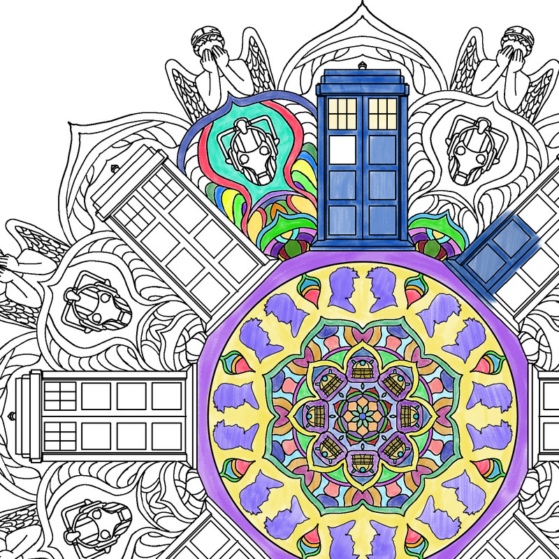 Mandala coloring book vol. 1 - download &amp; print E-book