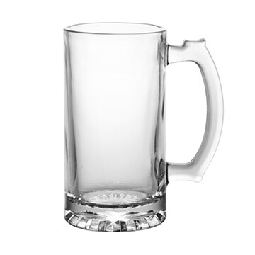 Custom Etched 13oz glass mini stein