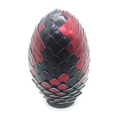 Dragon Egg - Red & black