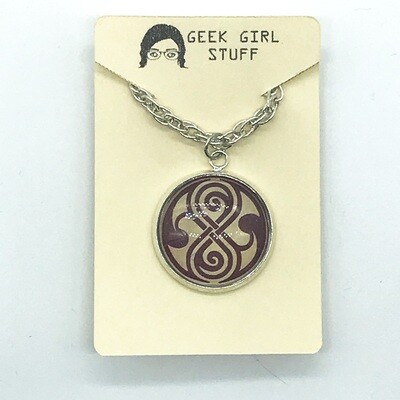 Photo Necklace - Seal of Rassilon Photo Necklace - Seal of Rassilon