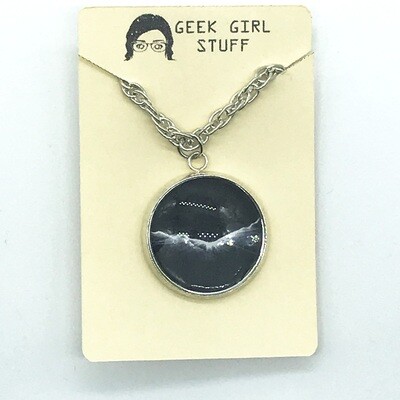 Photo Necklace - Crack in the wall Photo Necklace - Crack in the wall