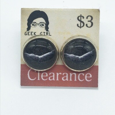 Photo Earrings - Crack in the Wall Photo Earrings - Crack in the Wall