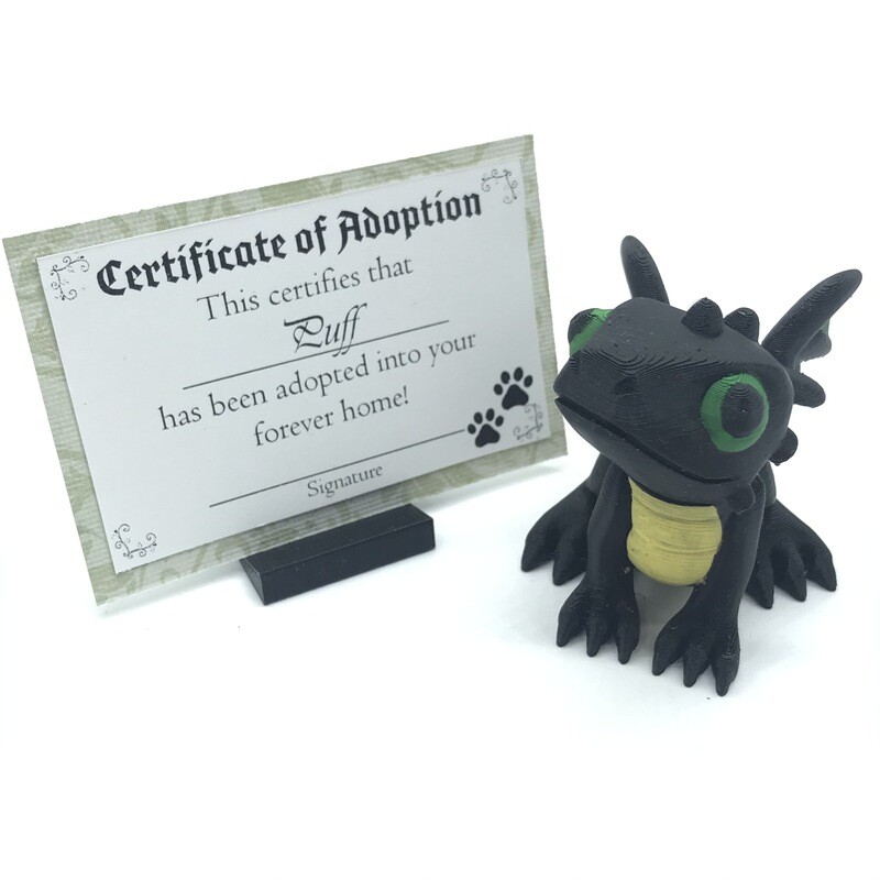 Adopt a Baby Dragon - Puff