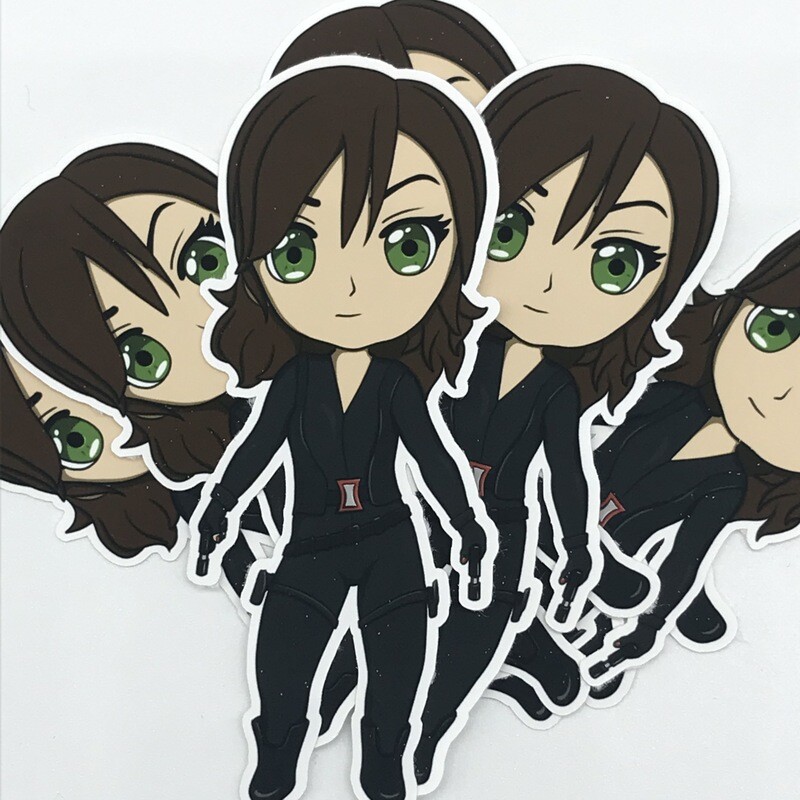Waterproof sticker - Natasha