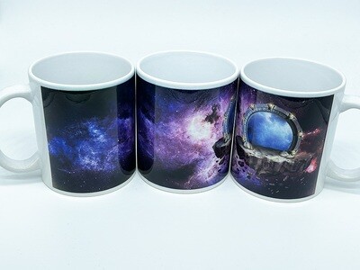 Coffee mug - Space travel saga