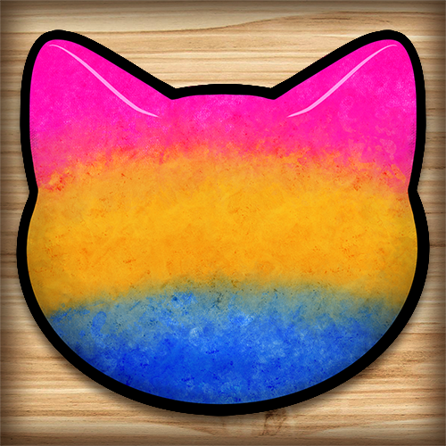 Waterproof sticker - Pansexual